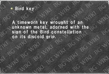 Bird key