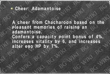 Cheer: Adamantoise