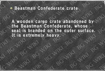 Beastman Confederate crate