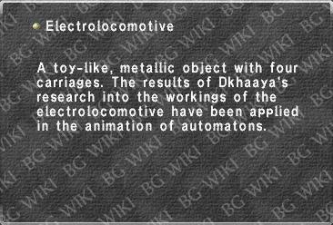 Electrolocomotive