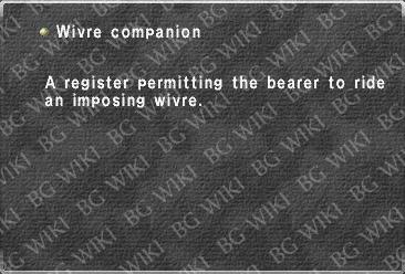 Wivre companion