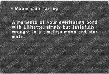 Moonshade earring