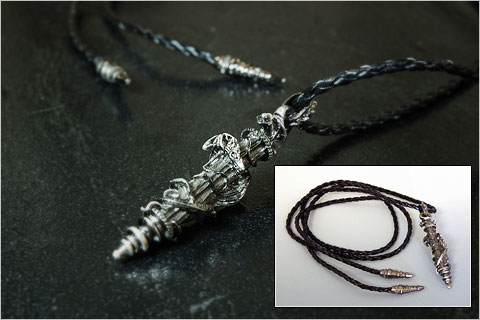 The Tidal Talisman necklace, marketing pictures