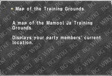 Map of the Training Grounds