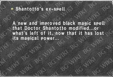 Shantotto's ex-spell
