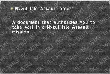 Nyzul Isle Assault orders