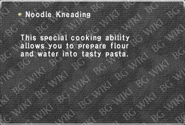Noodle Kneading