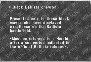 Black Ballista chevron