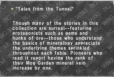 "Tales from the Tunnel"