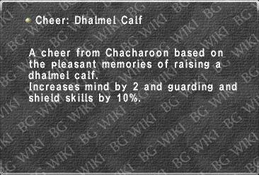 Cheer: Dhalmel Calf