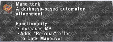 Mana Tank