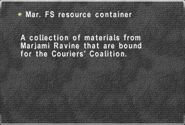 Mar. FS resource container