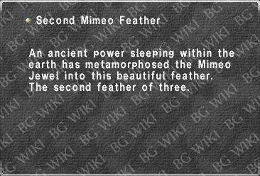 Second Mimeo Feather