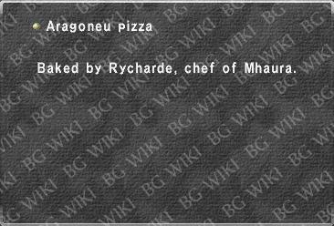 Aragoneu pizza