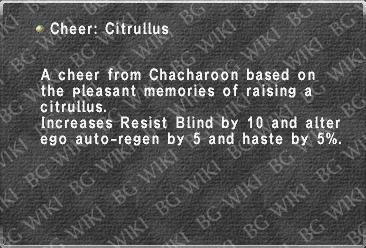 Cheer: Citrullus