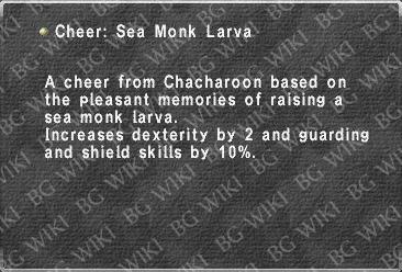 Cheer: Sea Monk Larva