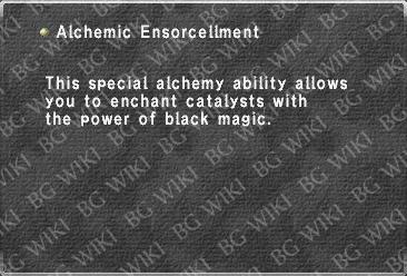 Alchemic Ensorcellment