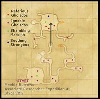 Associate Researcher Expedition 1 (Sauromugue) - Guide Map
