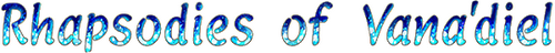 Rhapsodies of Vana'diel