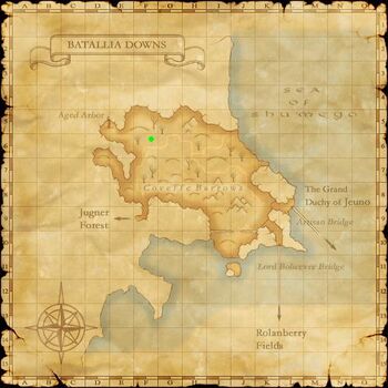 Location of the Lycopodium NPC
