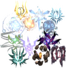 All twelve Elemental variants.